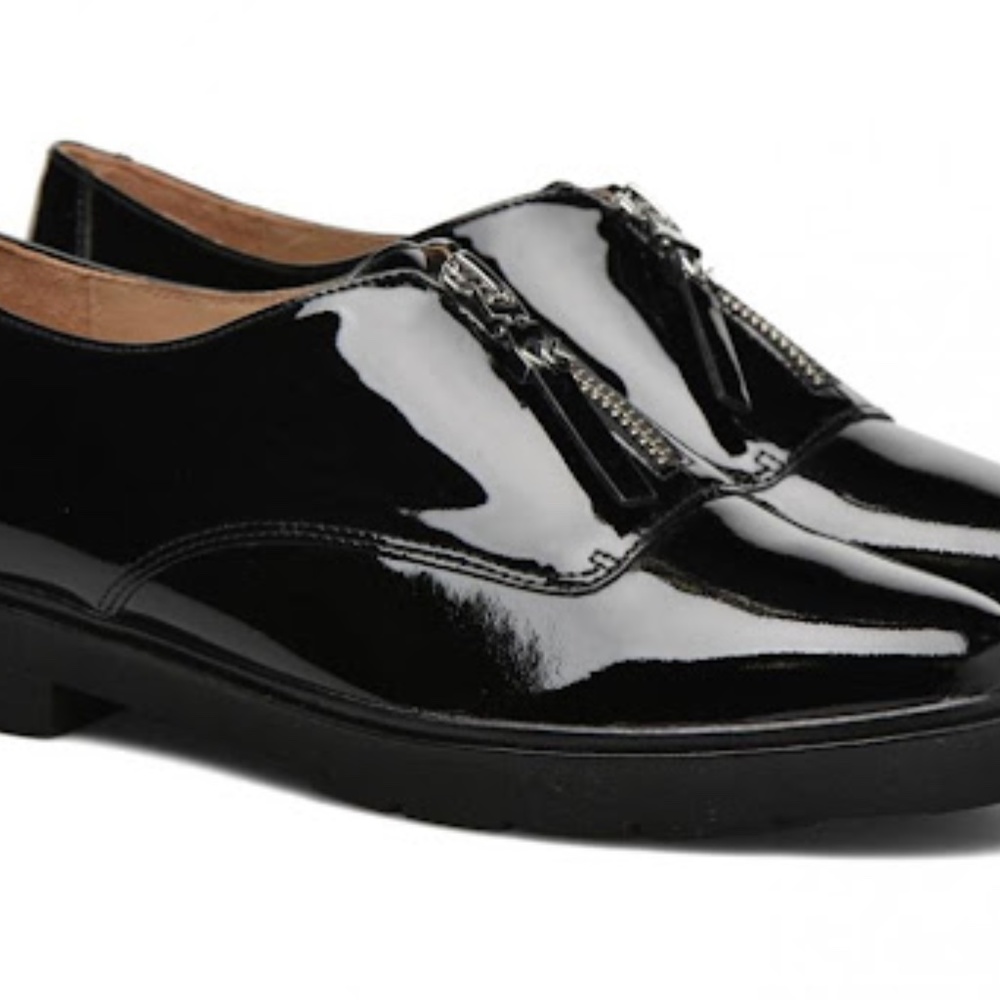 MICHAEL KORS DAWSON LOAFER PATENT SHOES